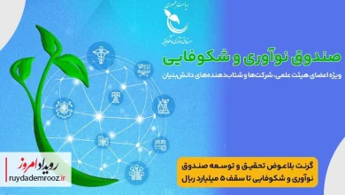معرفی گرنت تحقیق و توسعه صندوق نوآوری در حاشیه ششمین همایش بین‌المللی بیوتکنولوژی ایران