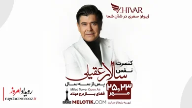 کنسرت سالار عقیلی با حمایت ژیوار در برج میلاد اجرا شد