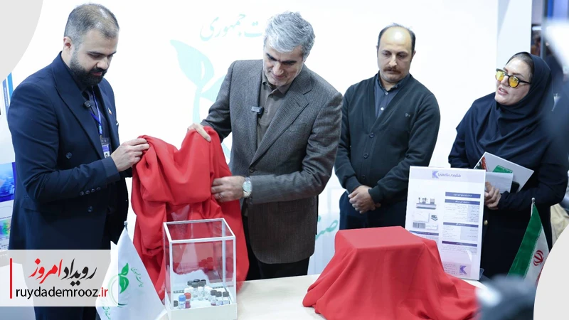 رونمایی از دو محصول دانش‌بنیان در پاویون صندوق نوآوری