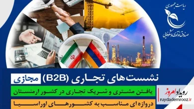 برگزاری نشست‌های تجاری مجازی دانش‌بنیان‌ها برای ورود به بازار ارمنستان با حمایت صندوق نوآوری و شکوفایی