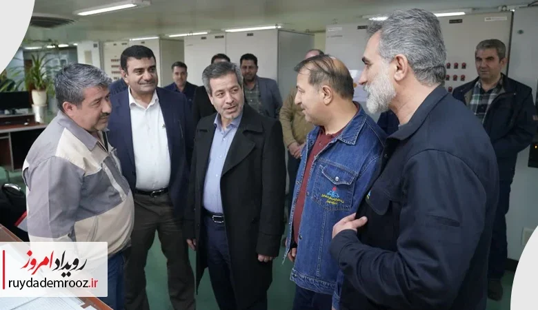 حضور مدیرعامل در مراکز پنج‌گانه انتقال نفت ری