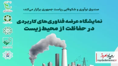 نمایشگاه عرضه فناوری‌های کاربردی در حفاظت از محیط زیست