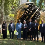 رونمایی از کره پامودورو در موزه زمان تهران
